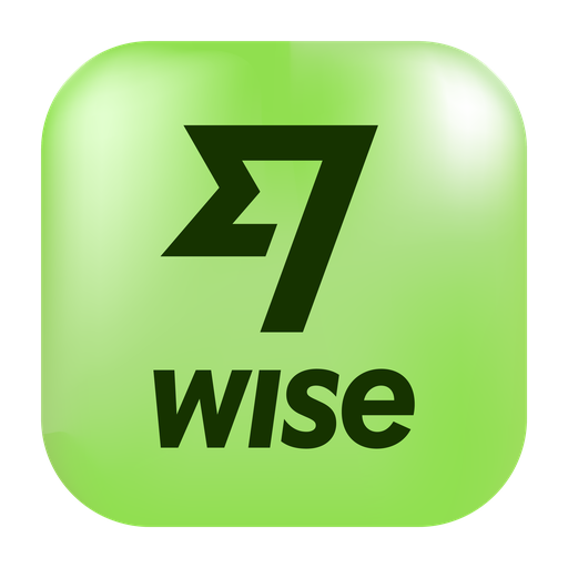 Wise virtual card service logo